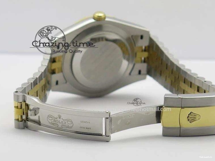 Jubilee YG Best Edition 41mm Bracelet Silver A2813 DateJust Maker BP Dial New Version II SS On 0422